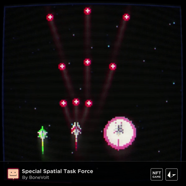 Special Spatial Task Force, NFT video game by BoneVolt